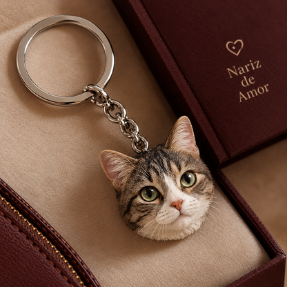Chaveiro Sempre Comigo — Personalizado com o Seu Pet